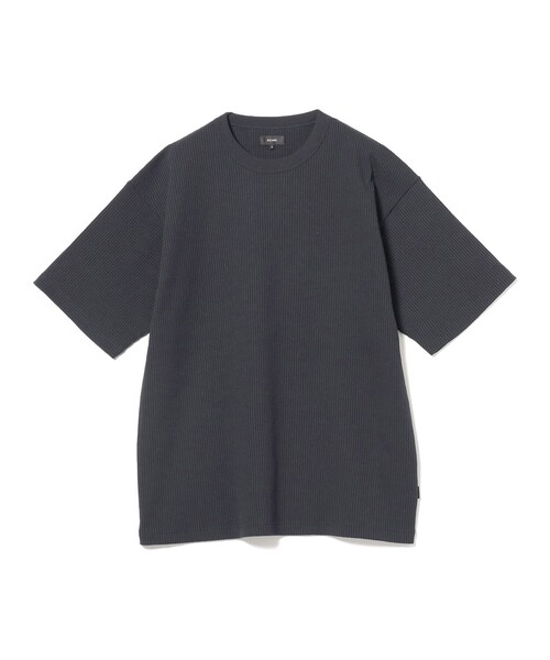 BEAMS（ビームス）の「BEAMS / ワッフル Tシャツ（Tシャツ/カットソー・メンズ・ブラック/チャコールグレー/オリーブ/ホワイト・XL/L/M/S）」の10枚目の写真