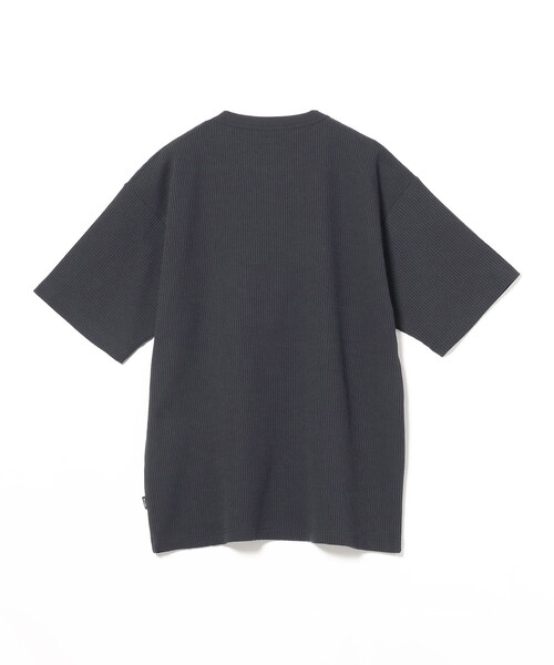 BEAMS（ビームス）の「BEAMS / ワッフル Tシャツ（Tシャツ/カットソー・メンズ・ブラック/チャコールグレー/オリーブ/ホワイト・XL/L/M/S）」の11枚目の写真