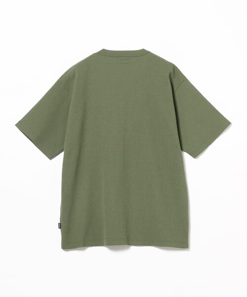 BEAMS（ビームス）の「BEAMS / ワッフル Tシャツ（Tシャツ/カットソー・メンズ・ブラック/チャコールグレー/オリーブ/ホワイト・XL/L/M/S）」の16枚目の写真