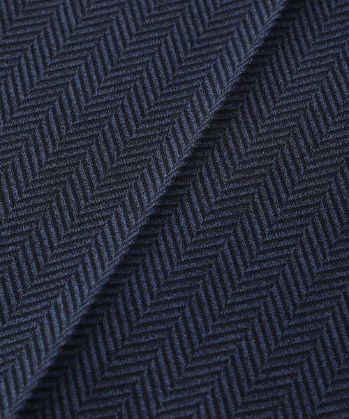 MEN'S BIGI（メンズビギ）の「【ACTIVE TAILOR】ヘリンボーンジャージパンツ（スラックス・メンズ・グレー/ネイビー・01/02/03/04）」の16枚目の写真