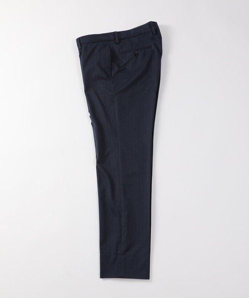 MEN'S BIGI（メンズビギ）の「【ACTIVE TAILOR】ヘリンボーンジャージパンツ（スラックス・メンズ・グレー/ネイビー・01/02/03/04）」の19枚目の写真