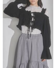 merry jenny | ribbonドロストオフショルブラウス(シャツ/ブラウス)