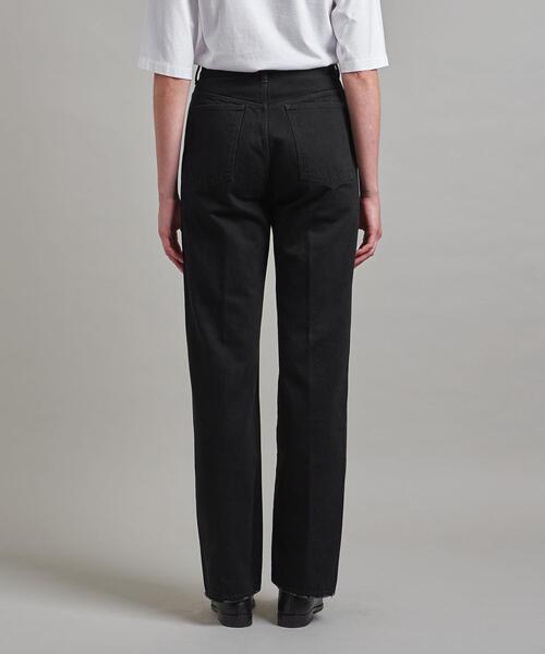 LOEFF(ロエフ)の「<LOEFF>11OZ ブラック デニムパンツ(デニムパンツ・レディース・ブラック・0/1/2)」の5枚目の写真