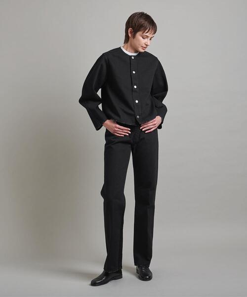 LOEFF(ロエフ)の「<LOEFF>11OZ ブラック デニムパンツ(デニムパンツ・レディース・ブラック・0/1/2)」の8枚目の写真