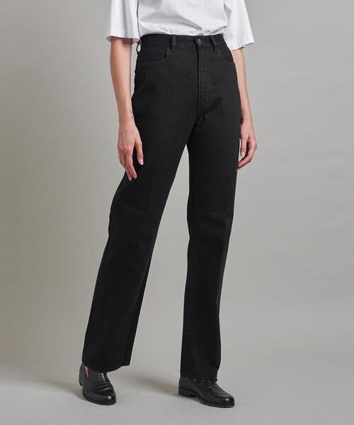 LOEFF(ロエフ)の「<LOEFF>11OZ ブラック デニムパンツ(デニムパンツ・レディース・ブラック・0/1/2)」の9枚目の写真