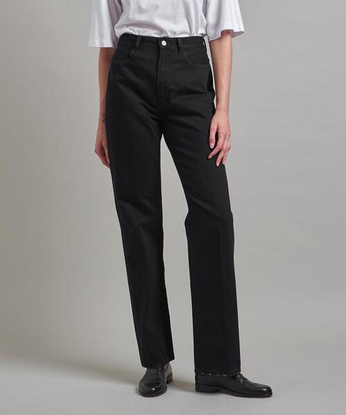 LOEFF（ロエフ）の「＜LOEFF＞11OZ ブラック デニムパンツ