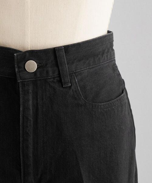 LOEFF(ロエフ)の「<LOEFF>11OZ ブラック デニムパンツ(デニムパンツ・レディース・ブラック・0/1/2)」の13枚目の写真