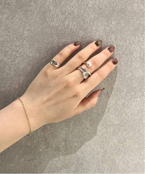 Jouete（ジュエッテ）の「[フォークリング] パール（リング）」 - WEAR