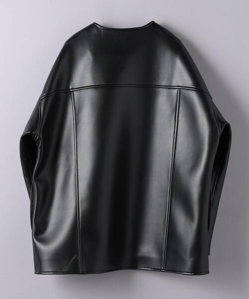 UNITED ARROWS（ユナイテッドアローズ）の「フェイクレザー ノーカラー