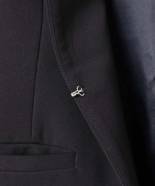 evernavy（エバーネイビー）の「ノーカラージャケット（スーツジャケット・レディース・ダークネイビー・S/M/L）」の7枚目の写真