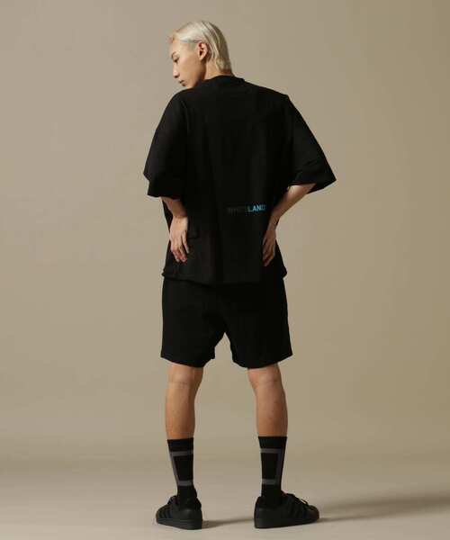 WHITELAND（ホワイトランド）の「【WEB&DEPOT限定】WHITELAND/ホワイトランド/OWL/COLOR LOGO SWT SHORTS/カラーロゴショーツ（スウェットパンツ・メンズ・カーキ/ブラック/ホワイト・S/M/L）」の18枚目の写真
