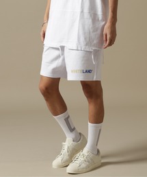 【WEB&DEPOT限定】WHITELAND/ホワイトランド/OWL/COLOR LOGO SWT SHORTS/カラーロゴショーツ