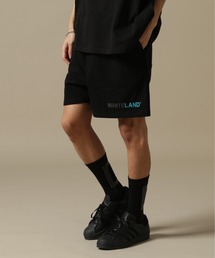 【WEB&DEPOT限定】WHITELAND/ホワイトランド/OWL/COLOR LOGO SWT SHORTS/カラーロゴショーツ
