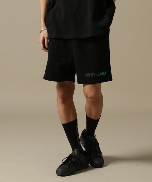 WHITELAND（ホワイトランド）の「【WEB&DEPOT限定】WHITELAND/ホワイトランド/OWL/COLOR LOGO SWT SHORTS/カラーロゴショーツ（スウェットパンツ・メンズ・カーキ/ブラック/ホワイト・S/M/L）」の12枚目の写真