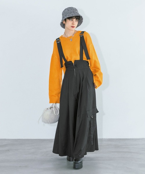 PAGEBOY（ページボーイ）の「ニットカーディガン（カーディガン/ボレロ・レディース・ブラック・FREE）」の4枚目の写真