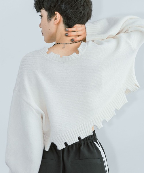 PAGEBOY（ページボーイ）の「ニットカーディガン（カーディガン/ボレロ・レディース・ブラック・FREE）」の10枚目の写真