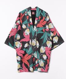 【カヤ】花時 銘仙羽織