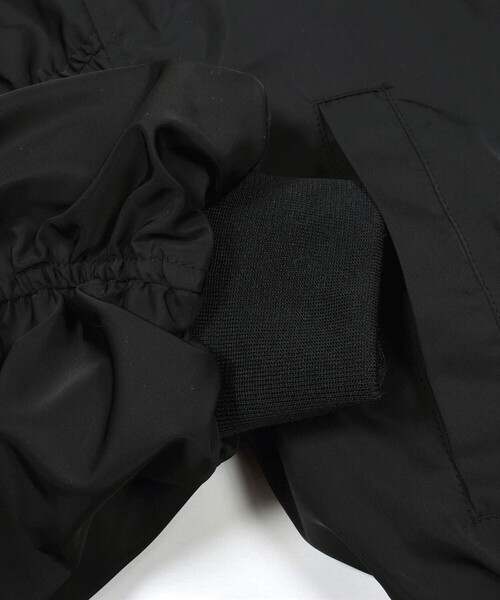 ZIDDY（ジディ）の「【 ニコ☆プチ 掲載 】袖ギャザーMA-1(130~160cm)（MA-1・キッズ・オフホワイト/ブラック・FREE/130cm/140cm/150cm）」の21枚目の写真