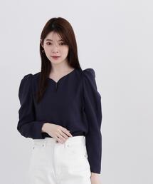 ハートカットシアーブラウス / 1214110300