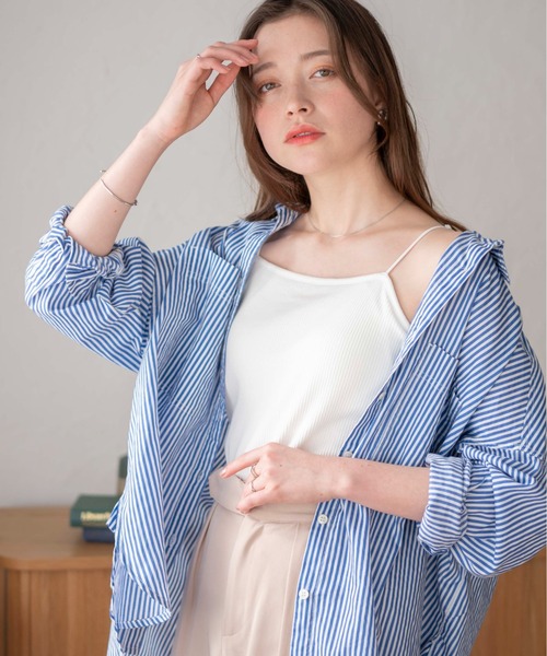 WEGO(ウィゴー)の「WEGO/nachumoreカップインキャミ(キャミソール・レディース・オフホワイト/その他1/その他2/ブルー系その他/ブラック/サックスブルー・SMALL/MEDIUM)」の11枚目の写真