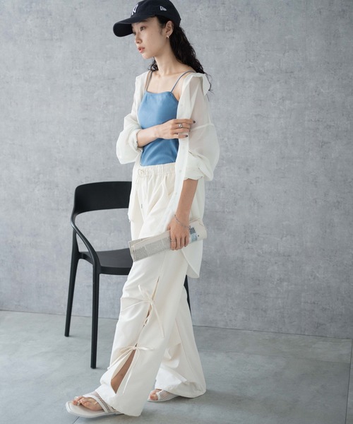 WEGO(ウィゴー)の「WEGO/nachumoreカップインキャミ(キャミソール・レディース・オフホワイト/その他1/その他2/ブルー系その他/ブラック/サックスブルー・SMALL/MEDIUM)」の19枚目の写真