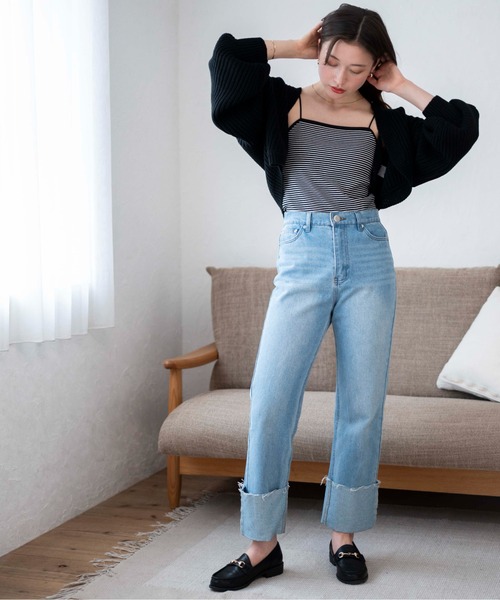 WEGO(ウィゴー)の「WEGO/nachumoreカップインキャミ(キャミソール・レディース・オフホワイト/その他1/その他2/ブルー系その他/ブラック/サックスブルー・SMALL/MEDIUM)」の22枚目の写真