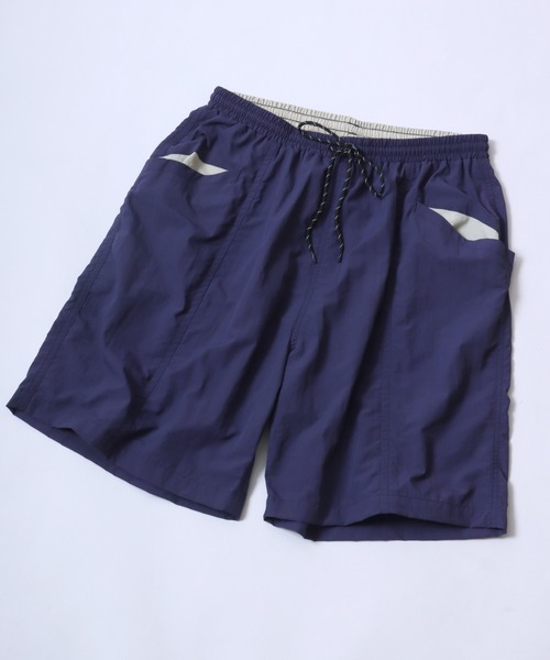 ANPAS(アンパス)の「Nylon Fabric Amphibious Baggy Shorts/水陸両用 ナイロン バギーショーツ バギーパンツ(その他パンツ・メンズ・オリーブ/オフホワイト/ブルー/イエロー/パープル/ブラック・LL/M/L)」の5枚目の写真
