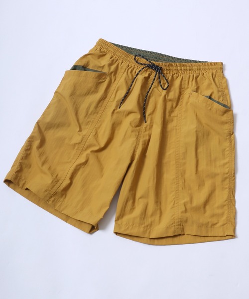 ANPAS(アンパス)の「Nylon Fabric Amphibious Baggy Shorts/水陸両用 ナイロン バギーショーツ バギーパンツ(その他パンツ・メンズ・オリーブ/オフホワイト/ブルー/イエロー/パープル/ブラック・LL/M/L)」の6枚目の写真