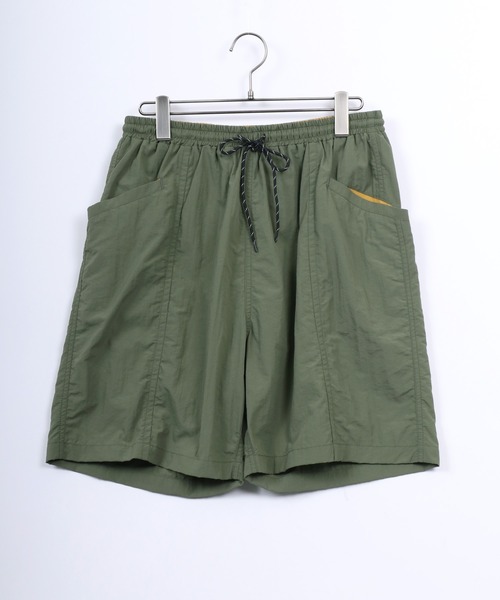 ANPAS(アンパス)の「Nylon Fabric Amphibious Baggy Shorts/水陸両用 ナイロン バギーショーツ バギーパンツ(その他パンツ・メンズ・オリーブ/オフホワイト/ブルー/イエロー/パープル/ブラック・LL/M/L)」の14枚目の写真