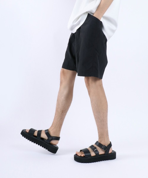 ANPAS(アンパス)の「Nylon Fabric Amphibious Baggy Shorts/水陸両用 ナイロン バギーショーツ バギーパンツ(その他パンツ・メンズ・オリーブ/オフホワイト/ブルー/イエロー/パープル/ブラック・LL/M/L)」の20枚目の写真