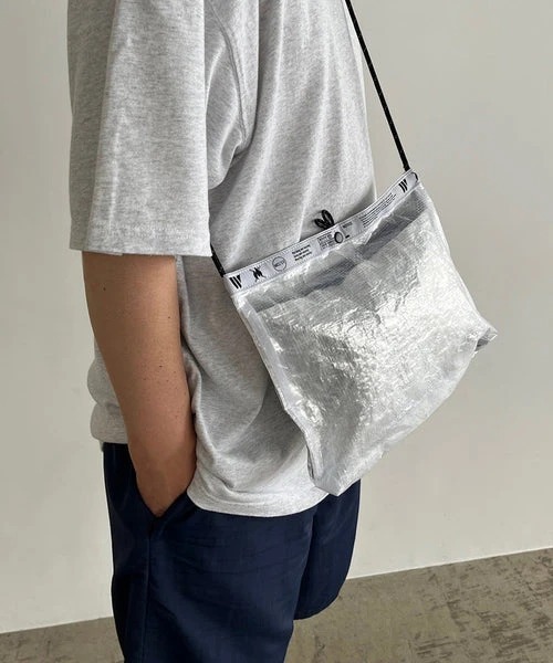 WEEKEND(ER)(ウィークエンダー)の「WEEKEND(ER)/ ウィークエンダー PE COLOR SACOSHE(ショルダーバッグ・レディース・ホワイト/イエロー/グレー・FREE)」の10枚目の写真