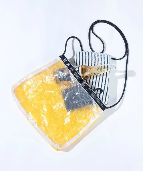 WEEKEND(ER)(ウィークエンダー)の「WEEKEND(ER)/ ウィークエンダー PE COLOR SACOSHE(ショルダーバッグ・レディース・ホワイト/イエロー/グレー・FREE)」の14枚目の写真