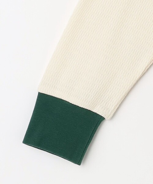 green label relaxing(グリーンレーベルリラクシング)の「TJ ハニカム 配色 ポロシャツ 100cm-130cm(ポロシャツ・キッズ・ブラック/オフホワイト・100cm/120cm/130cm/110cm)」の9枚目の写真