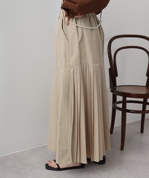 EGLANTINE バックプリーツスカート