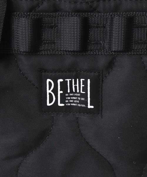 Three Four Time（ｽﾘｰﾌｫｰﾀｲﾑ）の「【BETHEL】3Way COMBINATION SQUARE BAG（ショルダーバッグ・レディース・ブラック/グリーン・FREE）」の4枚目の写真