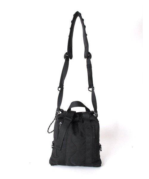 Three Four Time（ｽﾘｰﾌｫｰﾀｲﾑ）の「【BETHEL】3Way COMBINATION SQUARE BAG（ショルダーバッグ・レディース・ブラック/グリーン・FREE）」の17枚目の写真