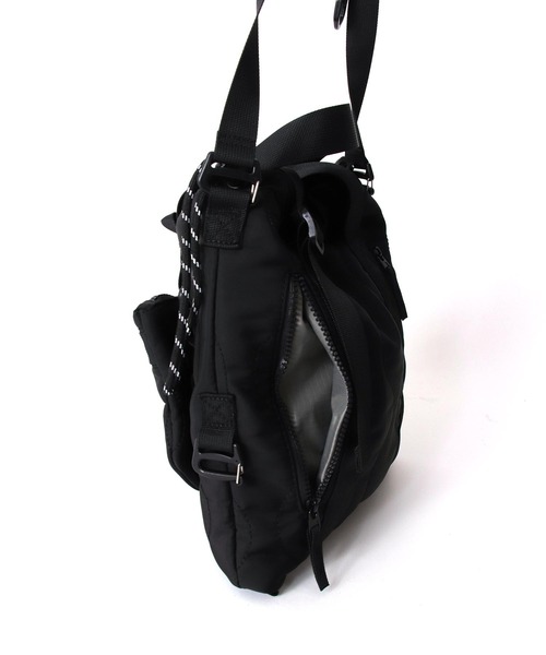 Three Four Time（ｽﾘｰﾌｫｰﾀｲﾑ）の「【BETHEL】3Way COMBINATION SQUARE BAG（ショルダーバッグ・レディース・ブラック/グリーン・FREE）」の15枚目の写真