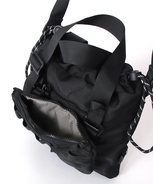 Three Four Time（ｽﾘｰﾌｫｰﾀｲﾑ）の「【BETHEL】3Way COMBINATION SQUARE BAG（ショルダーバッグ・レディース・ブラック/グリーン・FREE）」の14枚目の写真