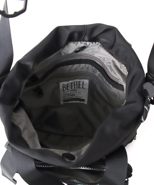 Three Four Time（ｽﾘｰﾌｫｰﾀｲﾑ）の「【BETHEL】3Way COMBINATION SQUARE BAG（ショルダーバッグ・レディース・ブラック/グリーン・FREE）」の12枚目の写真