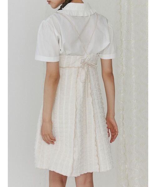 merry jenny（メリージェニー）の「ぽこぽこミニキャミワンピース（ワンピース・レディース・ブルー/アイボリー/ブラック・FREE）」の17枚目の写真