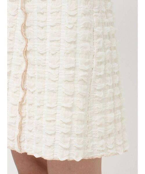 merry jenny（メリージェニー）の「ぽこぽこミニキャミワンピース（ワンピース・レディース・ブルー/アイボリー/ブラック・FREE）」の5枚目の写真