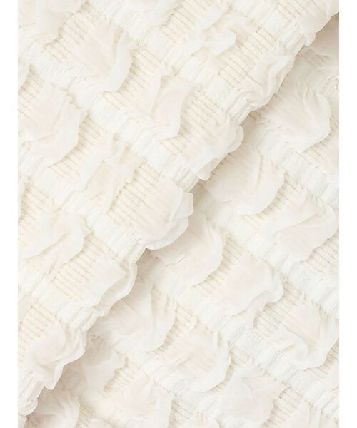 merry jenny（メリージェニー）の「ぽこぽこミニキャミワンピース（ワンピース・レディース・ブルー/アイボリー/ブラック・FREE）」の6枚目の写真