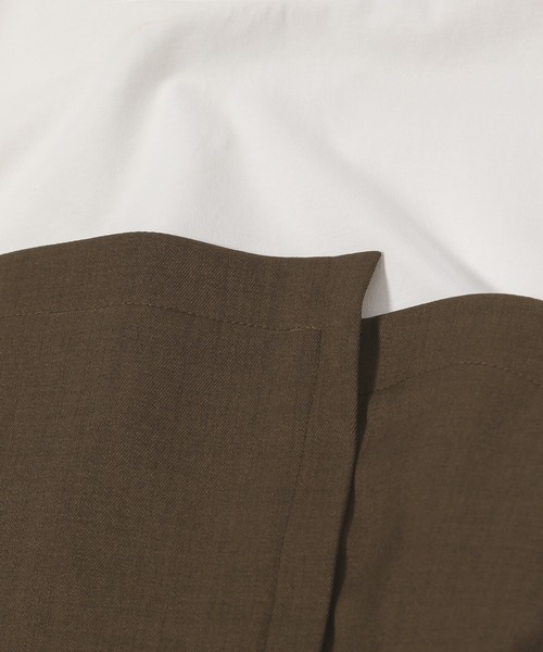 mysty woman（ミスティウーマン）の「［追加1］ビスチェドッキングプルオーバー　113889（Tシャツ/カットソー・レディース・ブルー/ダークブラウン/ベージュ/チャコールグレー/ライトベージュ・FREE）」の13枚目の写真