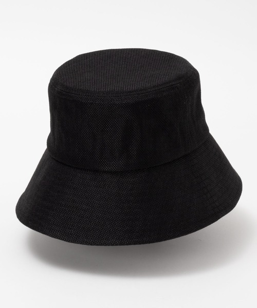 HusHusH（ハッシュアッシュ）の「HusHusH ハッシュアッシュ サイズ調整可能 ギマハット バケットハット（ハット・レディース・ブラック/ブラウン/ベージュ・フリー）」の7枚目の写真