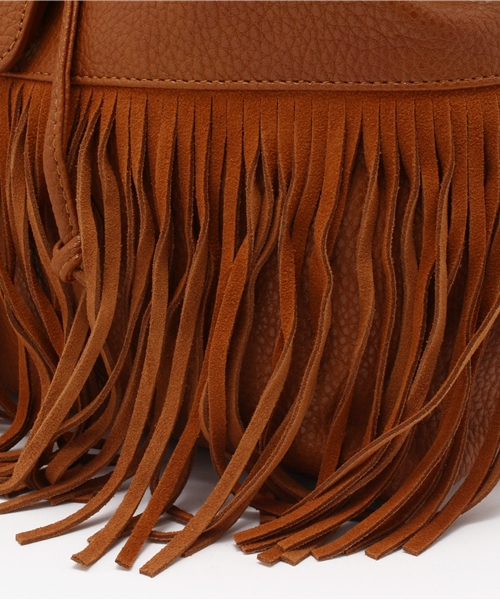 VENCEEXCHANGE（ヴァンスエクスチェンジ）の「フリンジリュック（バックパック/リュック・レディース・ブラック/オフホワイト/ライトブラウン/ブラウン・FREE）」の9枚目の写真