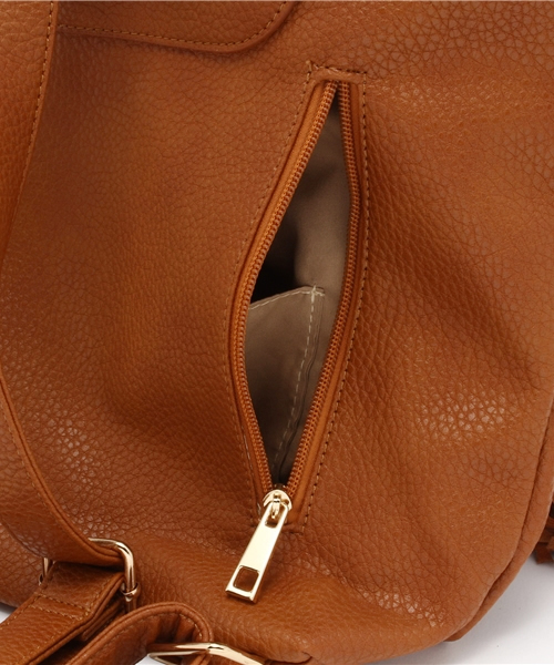 VENCEEXCHANGE（ヴァンスエクスチェンジ）の「フリンジリュック（バックパック/リュック・レディース・ブラック/オフホワイト/ライトブラウン/ブラウン・FREE）」の11枚目の写真