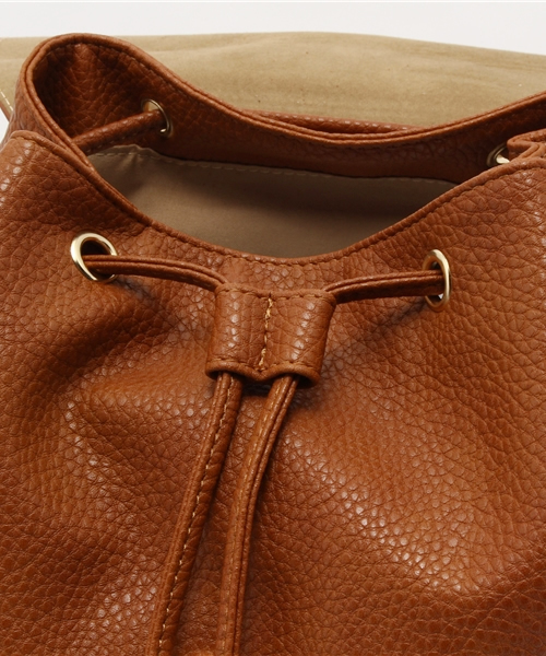 VENCEEXCHANGE（ヴァンスエクスチェンジ）の「フリンジリュック（バックパック/リュック・レディース・ブラック/オフホワイト/ライトブラウン/ブラウン・FREE）」の12枚目の写真