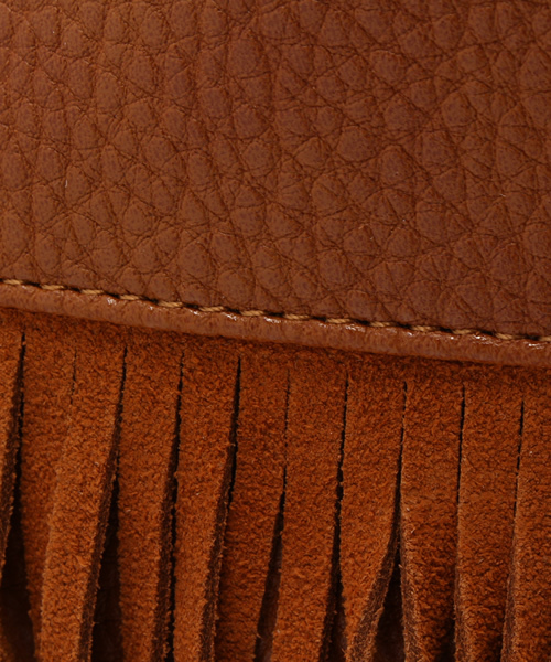 VENCEEXCHANGE（ヴァンスエクスチェンジ）の「フリンジリュック（バックパック/リュック・レディース・ブラック/オフホワイト/ライトブラウン/ブラウン・FREE）」の14枚目の写真