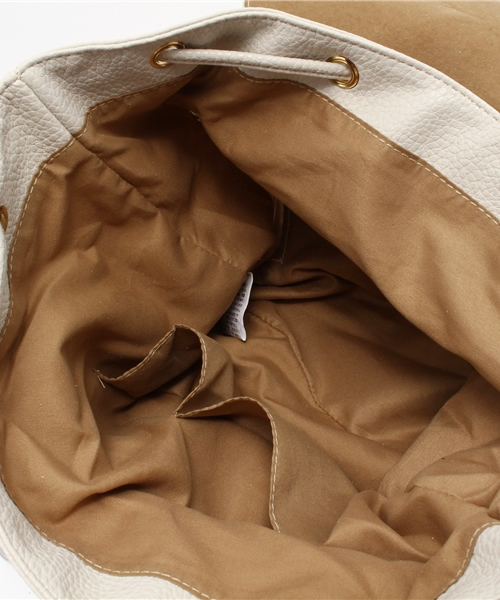 VENCEEXCHANGE（ヴァンスエクスチェンジ）の「フリンジリュック（バックパック/リュック・レディース・ブラック/オフホワイト/ライトブラウン/ブラウン・FREE）」の16枚目の写真