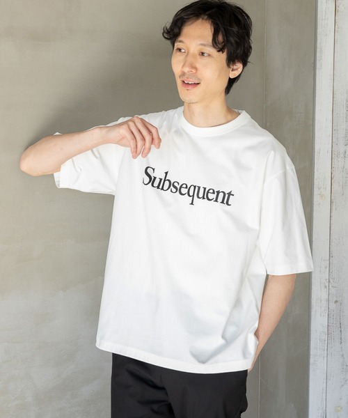 GLOBAL WORK（グローバルワーク）の「サラサラ快適DRY プリントTEE/半袖/986799（Tシャツ/カットソー・メンズ・ブラック/オフホワイト/ホワイト系その他6/チャコールグレー/ホワイト系その他5・SMALL/MEDIUM/LARGE/X-LARGE）」の8枚目の写真